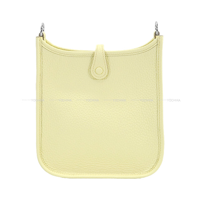 HERMES Shoulder bag Evelyne 16 TPM Jaune Milton Taurillon Clemence Silver HW Stamp K[BRAND NEW][Authentic]