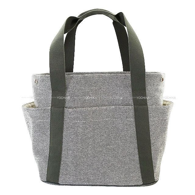 HERMES tote bag Mother's bag Animo Natte Gris Galle Toile H Silver HW[BRAND NEW][Authentic]