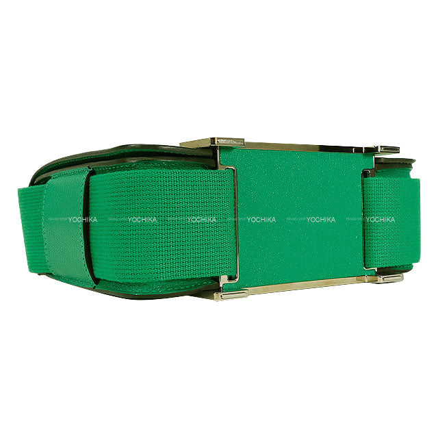 [Pre-loved] HERMES Shoulder bag Menthe (Mint) Chevre Myzore Silver HW Stamp U[LIKE NEW][Authentic]