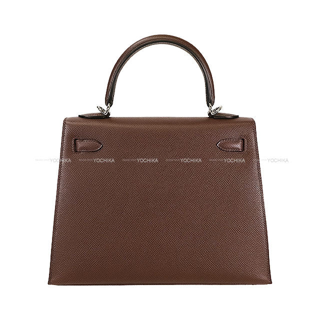 HERMES Shoulder bag Rouge Sellier/Rose Darling/Noir (Black) Veau Epsom/Veau Tadelakt/Chevre Mysore Silver HW Stamp W[BRAND NEW][Authentic]