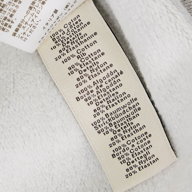 [Pre-loved] 2024 SS HERMES Sweat men's print Boite Surprise Surprise Box  Grey Cotton100% #XS[USED SA][Authentic]