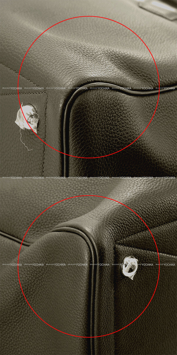 [Pre-loved] HERMES Shoulder bag Victoria 43 Vert maquis Veau Togo Silver HW Stamp Y[LIKE NEW][Authentic]