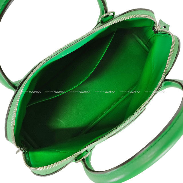 [Pre-loved] HERMES Shoulder bag Bolide31 Bambou Taurillon Clemence Silver HW Stamp R[USED SA][Authentic]