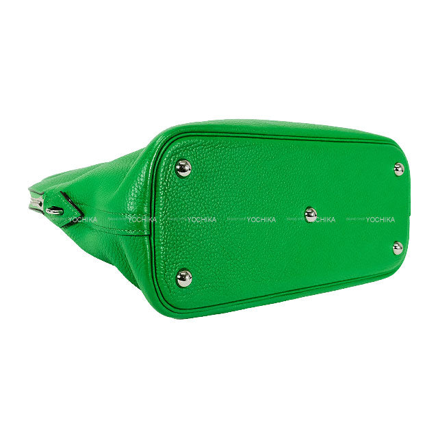 [Pre-loved] HERMES Shoulder bag Bolide31 Bambou Taurillon Clemence Silver HW Stamp R[USED SA][Authentic]