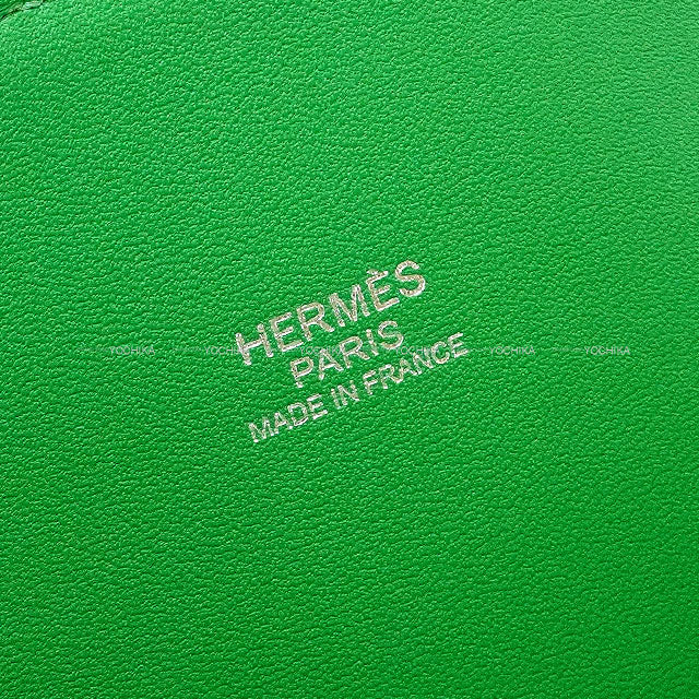 [Pre-loved] HERMES Shoulder bag Bolide31 Bambou Taurillon Clemence Silver HW Stamp R[USED SA][Authentic]
