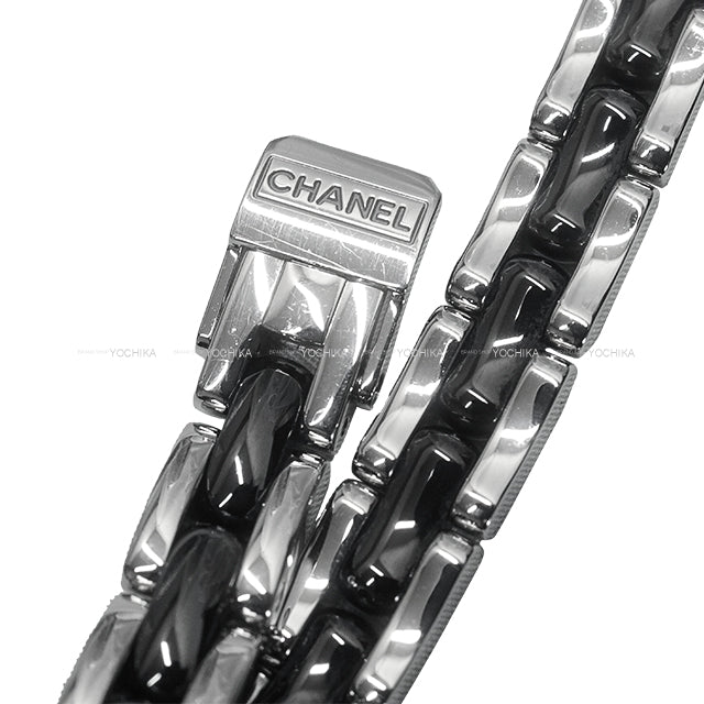 [Pre-loved] CHANEL Watches Premiere with diamonds Noir (Black) Stainless steel/52 Brilliant Cut diamonds (about 0.26 carats)/ceramic Silver HW H2163[LIKE NEW][Authentic]