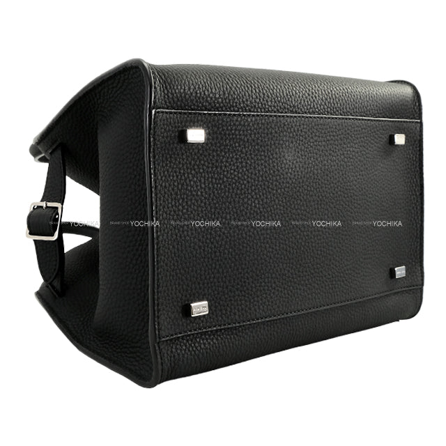 The Row Handbag Margaux 10 Noir (Black) Silver HW W1190L133BLPL[ALMOST NEW][Authentic]