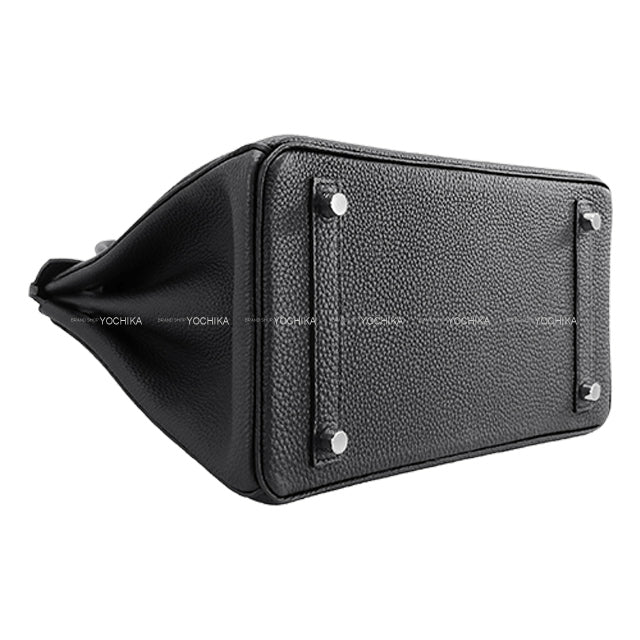 HERMES Handbag Birkin30 Noir (Black) Veau Togo Mat Silver HW Stamp K[BRAND NEW][Authentic]