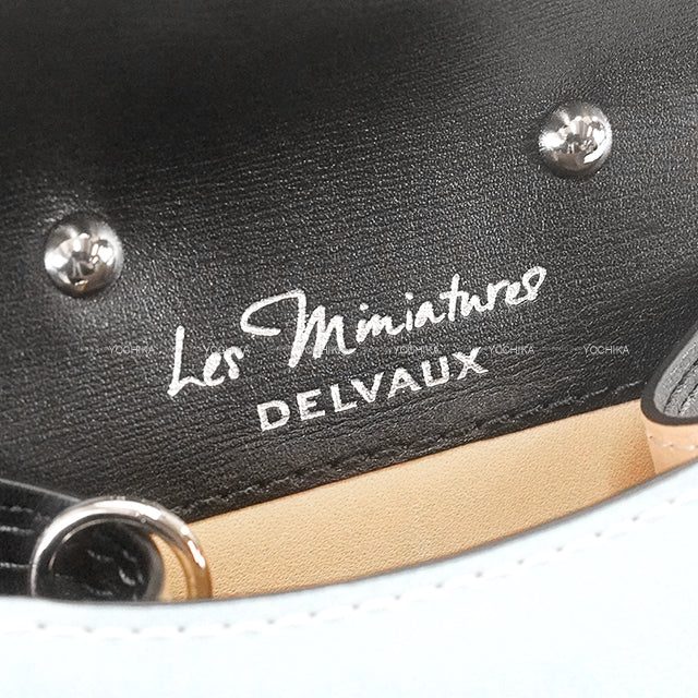 Delvaux bag charm Miniatures Nippon Kabuki Silver HW AE0426AAM0ANYPA[EXCELLENT][Authentic]