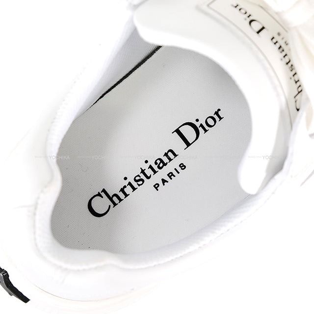 [Pre-loved] Dior sneakers Dior Star Platform Blanc (White) Calfskin/Suede Calfskin #36.5 KCK413CLD_S19W[LIKE NEW][Authentic]