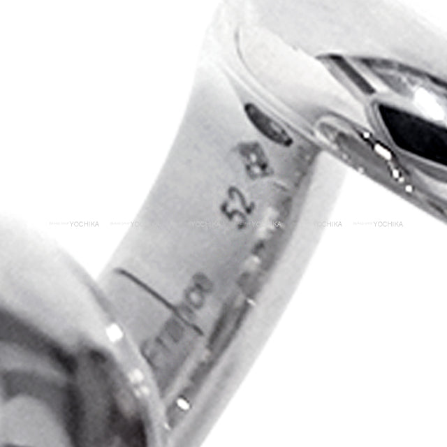 HERMES ring Osmose GM Silver Silver925 (SV925 Ag925) #52[EXCELLENT][Authentic]