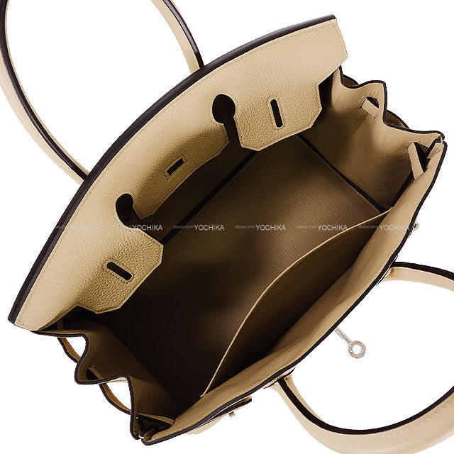 HERMES Handbag Birkin30 Trench Veau Togo Silver HW Stamp K[BRAND NEW][Authentic]