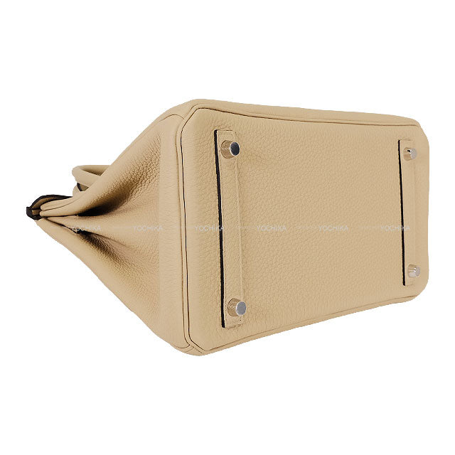 HERMES Handbag Birkin30 Trench Veau Togo Silver HW Stamp K[BRAND NEW][Authentic]