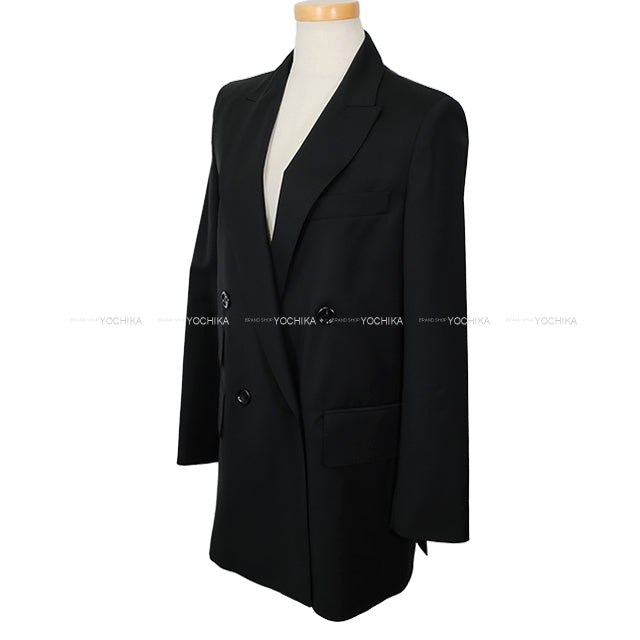 MAX MARA Tailored jacket Set-Up Double Noir (Black) Wool #34 11-04-60241[BRAND NEW][Authentic]