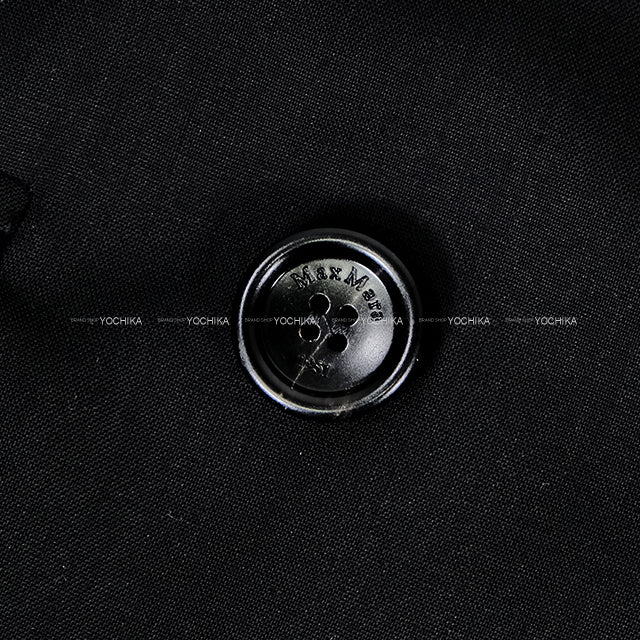 MAX MARA Tailored jacket Set-Up Double Noir (Black) Wool #34 11-04-60241[BRAND NEW][Authentic]