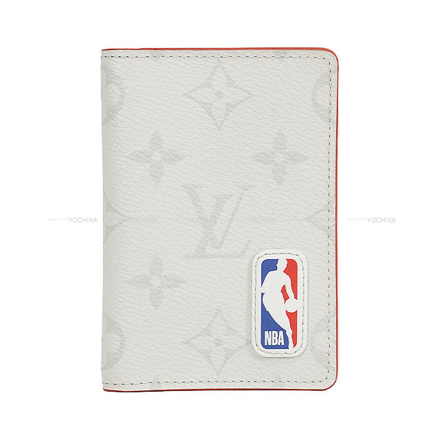 [Pre-loved] LOUIS VUITTON card holder organizer Do Posch NBA Antartica Monogram Canvas M80103[LIKE NEW][Authentic]