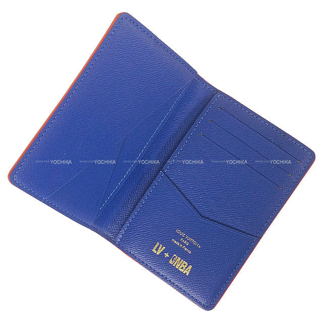 [Pre-loved] LOUIS VUITTON card holder organizer Do Posch NBA Antartica Monogram Canvas M80103[LIKE NEW][Authentic]
