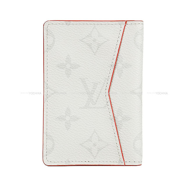 [Pre-loved] LOUIS VUITTON card holder organizer Do Posch NBA Antartica Monogram Canvas M80103[LIKE NEW][Authentic]
