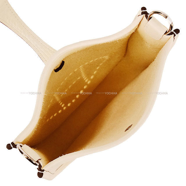 HERMES Shoulder bag Evelyne 16 TPM Nata Taurillon Clemence Silver HW Stamp K[BRAND NEW][Authentic]