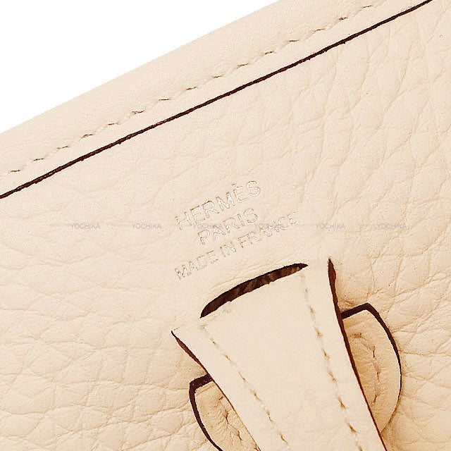 HERMES Shoulder bag Evelyne 16 TPM Nata Taurillon Clemence Silver HW Stamp K[BRAND NEW][Authentic]