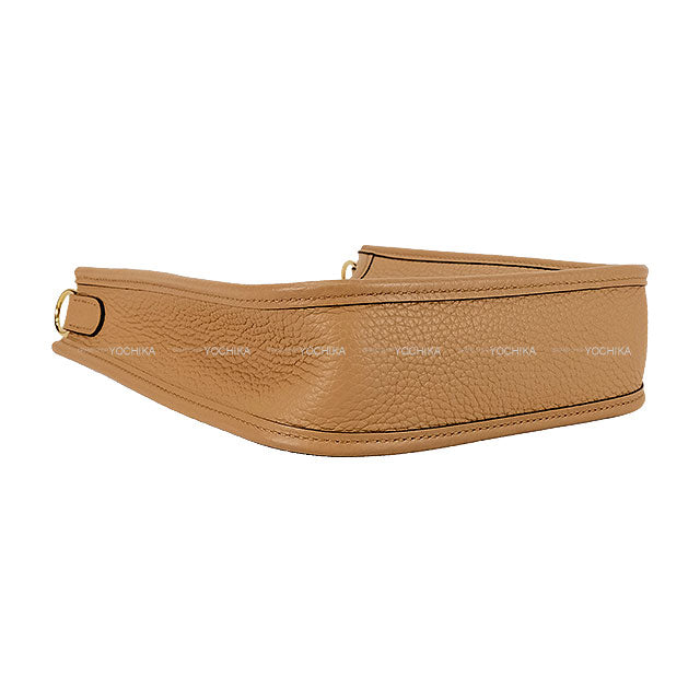 [Pre-loved] HERMES Shoulder bag Evelyne 16 TPM Amazon Maxi Quadrille Chai/Biscuit/Rouge H/Bleu Billard Taurillon Clemence Gold HW Stamp U[LIKE NEW][Authentic]