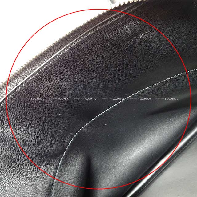 [Pre-loved] HERMES Shoulder bag Bolide27 Noir (Black) Veau Epsom Silver HW Stamp Y[LIKE NEW][Authentic]