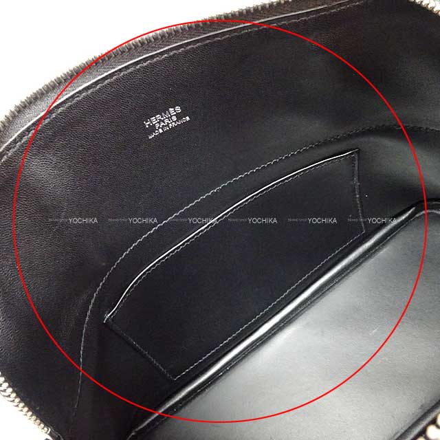 [Pre-loved] HERMES Shoulder bag Bolide27 Noir (Black) Veau Epsom Silver HW Stamp Y[LIKE NEW][Authentic]
