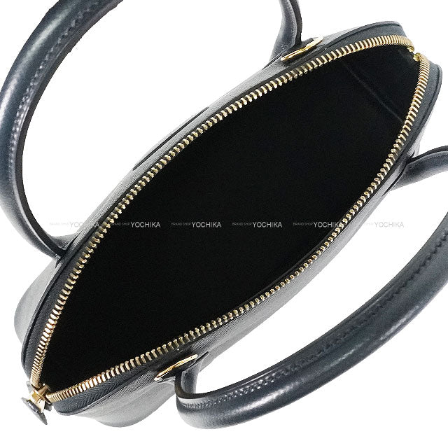 [Pre-loved] HERMES Shoulder bag Bolide27 Blue Indigo Veau Epsom Gold HW Stamp □B[LIKE NEW][Authentic]