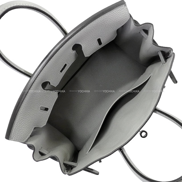 [Pre-loved] HERMES Handbag Birkin25 Gris Mouette Veau Togo Silver HW Stamp X[LIKE NEW][Authentic]