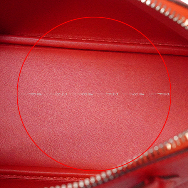 [Pre-loved] HERMES Shoulder bag Bolide27 Rouge Tomate Veau Epsom Silver HW Stamp A[LIKE NEW][Authentic]