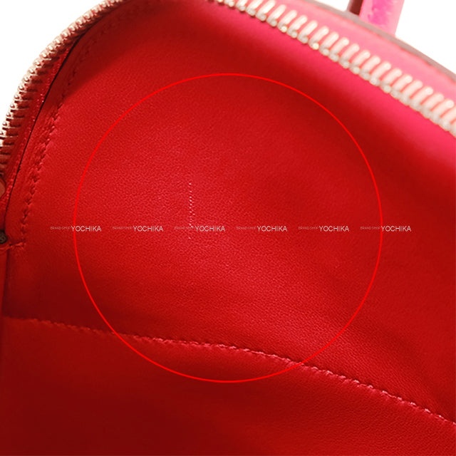 [Pre-loved] HERMES Shoulder bag Bolide27 Rouge Tomate Veau Epsom Silver HW Stamp A[LIKE NEW][Authentic]