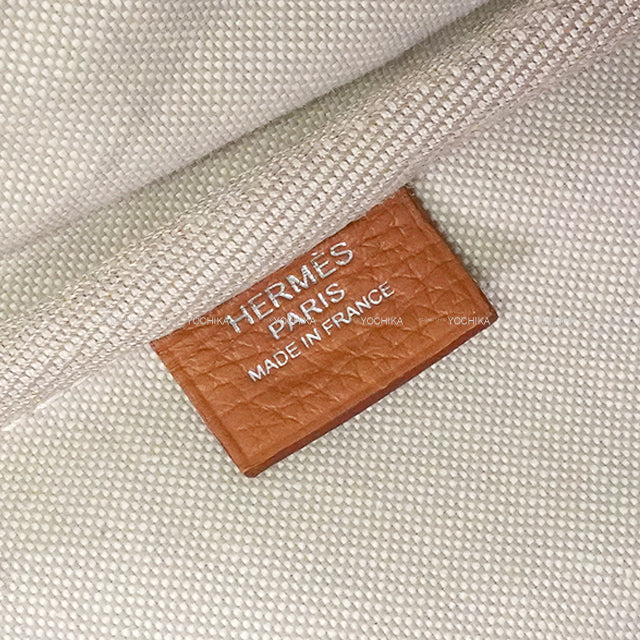 HERMES Shoulder bag Victoria 2 35 Gold Taurillon Clemence Silver HW Stamp W[BRAND NEW][Authentic]