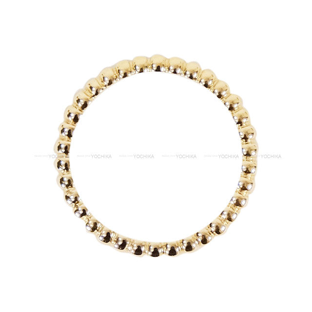 [Pre-loved] Van Cleef & Arpels ring Perlee Small Yellow Gold K18YG #47 VCARN95Q47[LIKE NEW][Authentic]
