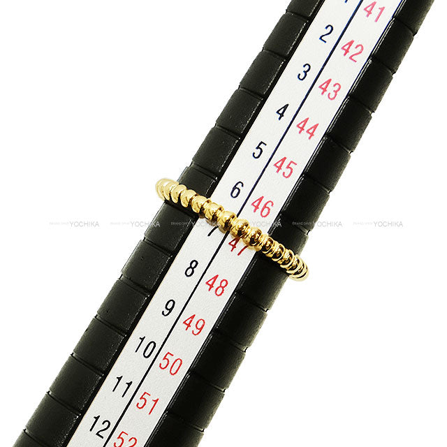 [Pre-loved] Van Cleef & Arpels ring Perlee Small Yellow Gold K18YG #47 VCARN95Q47[LIKE NEW][Authentic]