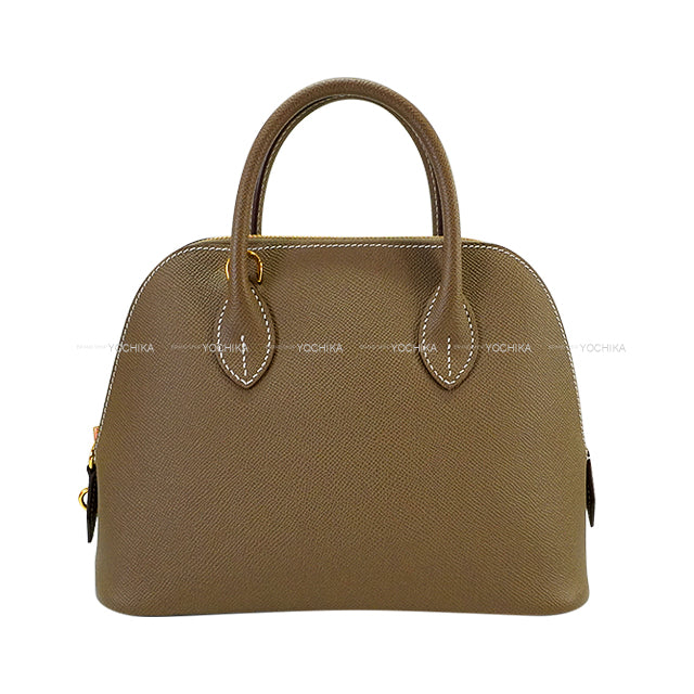 [Pre-loved] HERMES Shoulder bag Bolide1923 25 Etoupe Veau Epsom Gold HW Stamp U[LIKE NEW][Authentic]