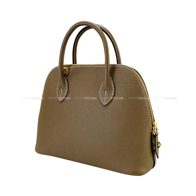 [Pre-loved] HERMES Shoulder bag Bolide1923 25 Etoupe Veau Epsom Gold HW Stamp U[LIKE NEW][Authentic]