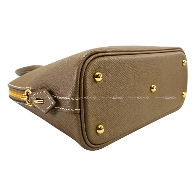 [Pre-loved] HERMES Shoulder bag Bolide1923 25 Etoupe Veau Epsom Gold HW Stamp U[LIKE NEW][Authentic]