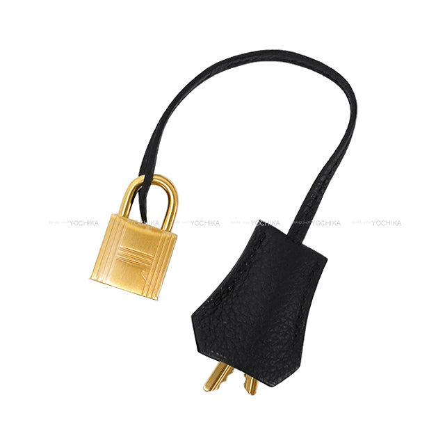 HERMES Handbag Birkin25 Noir (Black) Veau Togo Mat Gold HW Stamp K[BRAND NEW][Authentic]