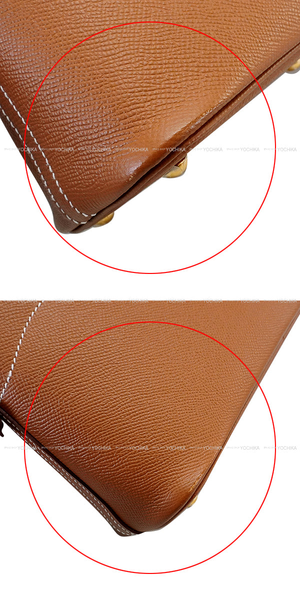 [Pre-loved] HERMES Shoulder bag Bolide27 Gold Veau Epsom Gold HW Stamp U[LIKE NEW][Authentic]