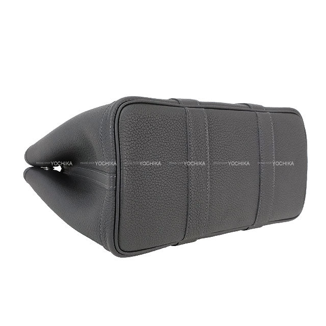 HERMES tote bag Garden Party 30 TPM Ardoise Veau Negonda Silver HW Stamp K[BRAND NEW][Authentic]