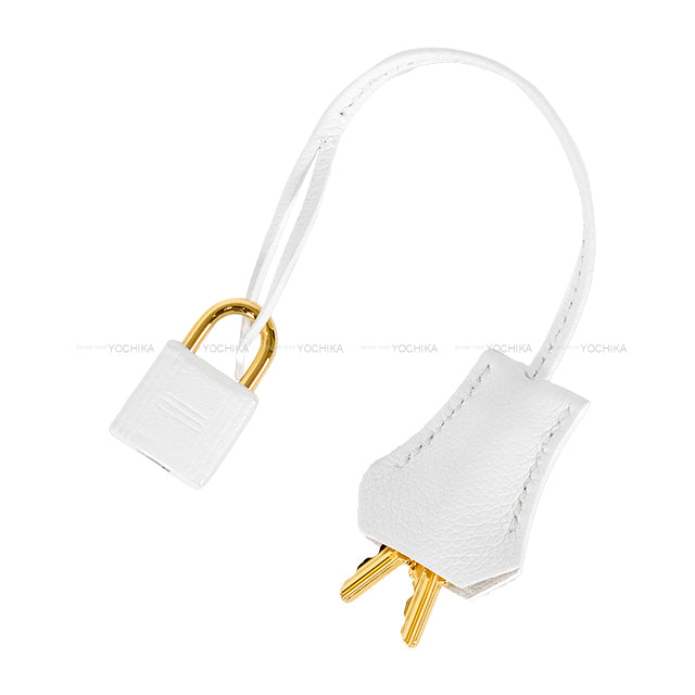 HERMES Shoulder bag Kelly28 Retourne Blanc (White) Evercolor Gold HW Stamp W[BRAND NEW][Authentic]