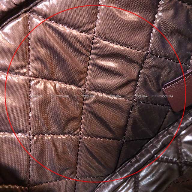 CHANEL Pouch Cocomark Matelasse Camera Cosmetic PouchBlack/Bordeaux Graind Calf(Caviarskin) Champagne Gold HW A80909[EXCELLENT][Authentic]