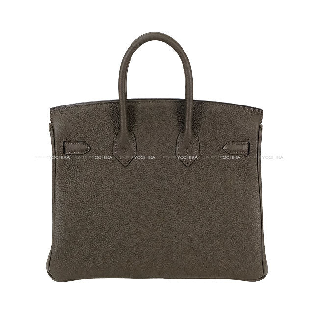 HERMES Handbag Birkin25 Eucalyptus Veau Togo Gold HW Stamp W[BRAND NEW][Authentic]