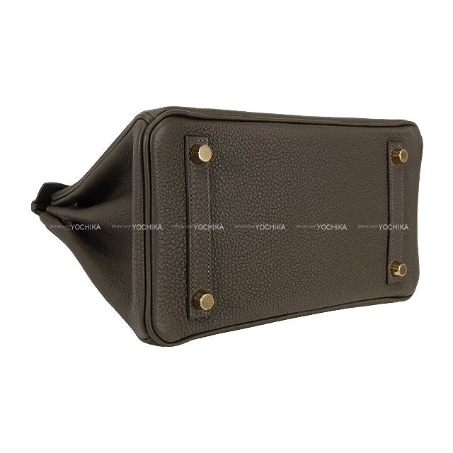 HERMES Handbag Birkin25 Eucalyptus Veau Togo Gold HW Stamp W[BRAND NEW][Authentic]