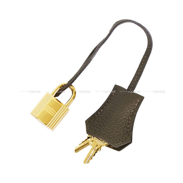 HERMES Handbag Birkin25 Eucalyptus Veau Togo Gold HW Stamp W[BRAND NEW][Authentic]