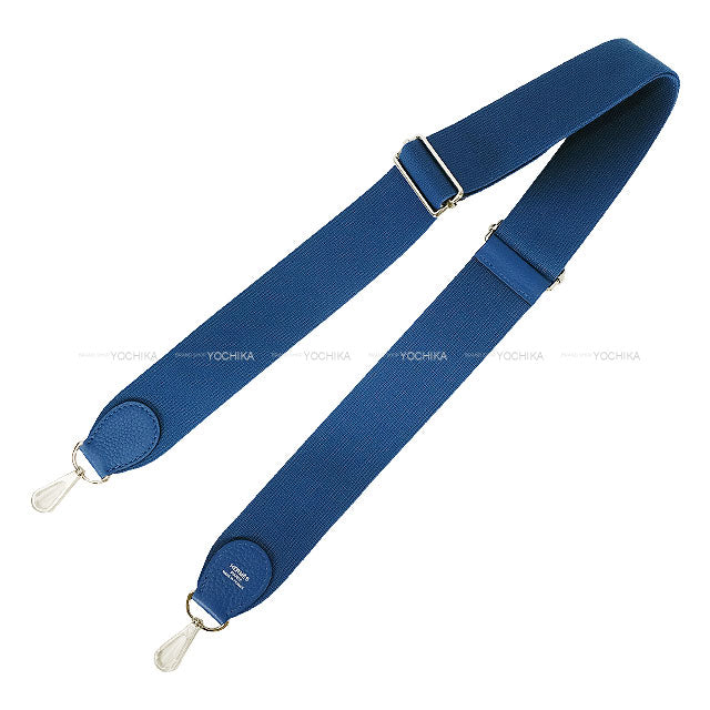 HERMES Shoulder bag Evelyne 29 PM Blue Tie Taurillon Clemence Silver HW Stamp W[BRAND NEW][Authentic]