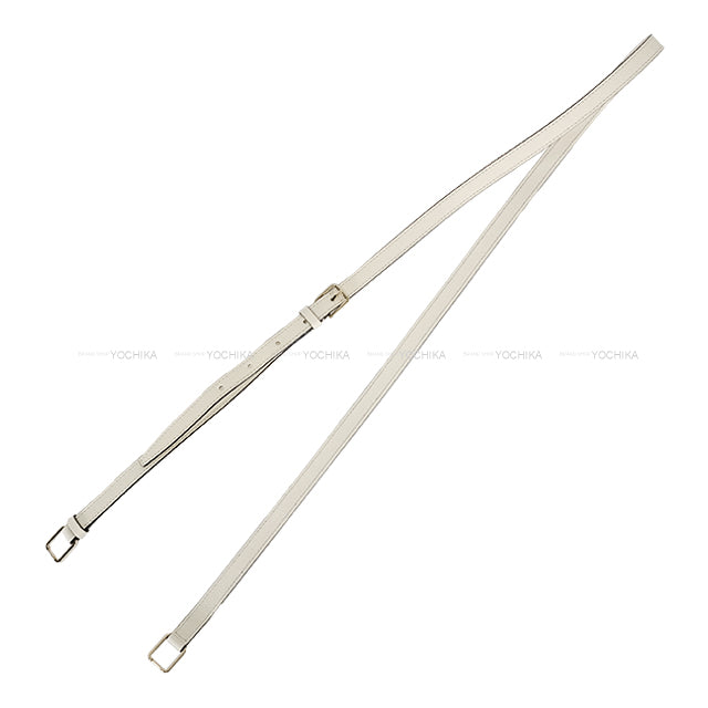 [Pre-loved] Valextra Shoulder bag Medium Izzide Blanc (White) Soft calfskin Gold HW WBES0056028[LIKE NEW][Authentic]