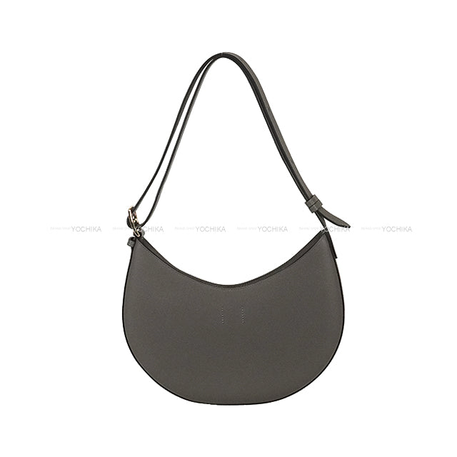 HERMES Shoulder bag Sac P'tit Arcon Gris Meyer Evercolor/Veau Swift Champagne Gold HW Stamp W[ALMOST NEW][Authentic]