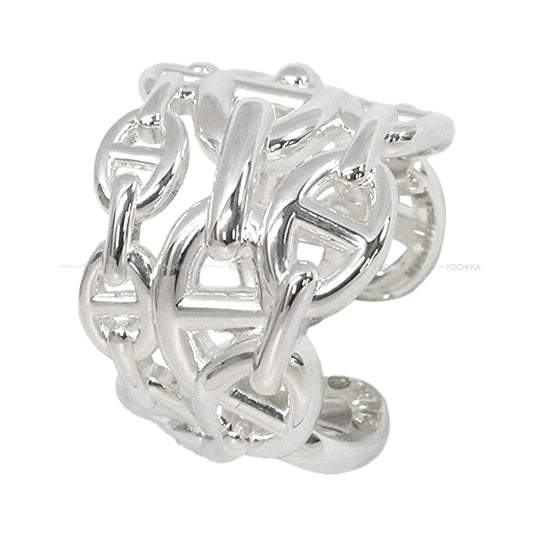 HERMES ring Chaine D'ancre Enchainee GM Silver Silver925 #13 (#53)[BRAND NEW][Authentic]