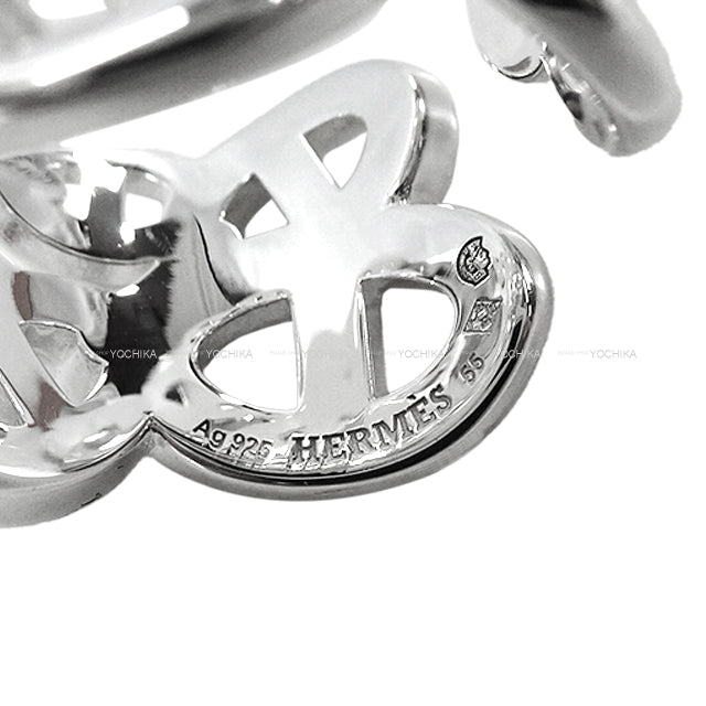 HERMES ring Chaine D'ancre Enchainee GM Silver Silver925 #13 (#53)[BRAND NEW][Authentic]